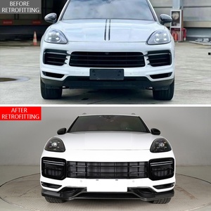 Protector de Parachoques Delantero de Fibra de Carbono Tecat para Cayenne Turbo, Modificación de Automóvil 2018-2023 - Product Image 2