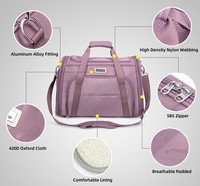 Mochila de Transporte para Mascotas Truelove, de Lujo, Transpirable, Amplia, Plegable, Ajustable, Expandible, para Perros y Gatos, Suave, para Viajes