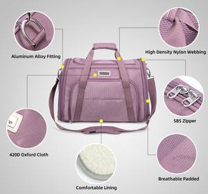 Truelove tas punggung hewan peliharaan dapat dilipat dan dapat disesuaikan ruang besar merek mewah tas pembawa perjalanan anjing kucing luar ruangan untuk toko - Product Image 2