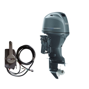 NEW 4 Stroke 60HP 4 Cylinder Gasoline <b>Boat</b> <b>Motor</b> Yamah Grey Engine - Product Image 6