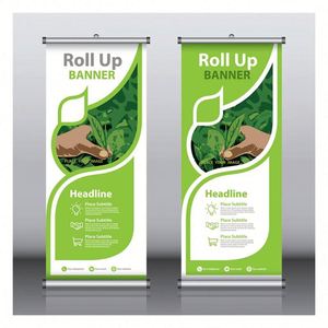 Portable Aluminum Frame Backdrop Banner Easy Advertising Transport for Events Trade Shows-Includes Carrying Case Step <b>Repeat</b> - Product Image 1