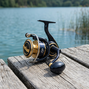 Nuevo Carrete de Pesca Giratorio Profesional para Diestros, de Goma, con Acero Inoxidable, Relación de Engranajes 6.2:1, 200g, Potencia Suave, Rápido, para Trucha y Marlín - Product Image 3