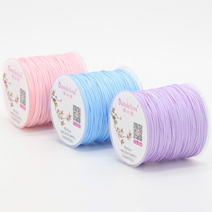 M-SNC 1mm Nylon Lanyard No.72 Jewelry Cord Matte Cord 100meter Jewelry Accessories Bracelet and Necklace Material 39 Colors