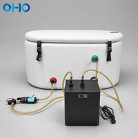 Refroidisseur d'eau OHO pour bain froid à domicile, machine de refroidissement pour bain de glace, système de contrôle de la température pour baignoire de récupération à domicile