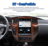 12.3 pouces pour NISSAN PATROL Y61 2004-2019 autoradio DVD lecteur multimédia Navigation GPS CarPlay écran unité principale