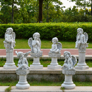 Moderno di lusso scultura <span class=keywords><strong>in</strong></span> <span class=keywords><strong>pietra</strong></span> intagliato a mano solido marmo bianco colonna romana pilastro per applicazione Villa all'aperto - Product Image 2
