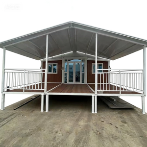 Contenedor Plegable Personalizado de Fábrica, <span class=keywords><strong>Casa</strong></span> Contenedor Móvil de Doble Ala Expandible, <span class=keywords><strong>Casa</strong></span> Contenedor Plegable de 20 pies y 40 pies - Product Image 1