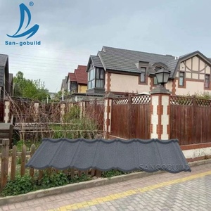 แผ่นโลหะเค<span class=keywords><strong>ล</strong></span>ือบหินสีวัสดุมุงหลังคาอินเดียรับประกัน50ปี - Product Image 4