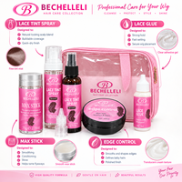 Mousse coiffante bio à tenue forte pour cheveux, colle et dissolvant pour perruques, bâton de cire, contrôle des bords, kit de soins capillaires pour usage domestique, marque privée OEM