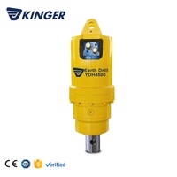 Accessoire de tarière hydraulique pour excavatrice, pour le forage de pieux solaires, certifié CE
