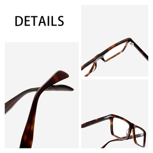 新しいファッションEUスタイルのアセテート素材フレームサングラスUV400偏光メンズアクセサリーアイウェア眼鏡高級メガネ - Product Image 2