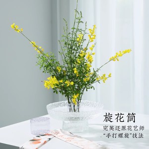 Herramienta de Fijación para Arreglos Florales, Soporte en Espiral para Flores, Florero Hidropónico de Plástico, Decoración para Hogar y Jardín - Product Image 4