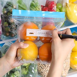 ถุงแช่แข็งแบบใช้ซ้ำได้ขนาดแกลลอน ปลอดภัยสำหรับเครื่องล้างจานและไมโครเวฟ ปราศจากสาร BPA ป้องกันการรั่วซึม ภาชนะเก็บอาหารทันสมัย PET สำหรับเตรียมอาหารและเก็บในตู้เย็น - Product Image 6