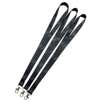 Fabrikpreis Polyester Schlüsselband mit Eigenem Logo Modisches Werbe-Schlüsselband mit Metallhaken