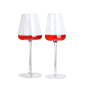 יין משקפיים יוקרה ארוך גזע מותאם אישית באיכות גבוהה יין זכוכית כוס שמפניה משקפיים