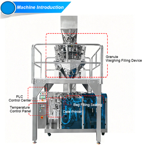 Machine d'emballage automatique de capsules de <span class=keywords><strong>lessive</strong></span> pré-fabriquées <span class=keywords><strong>en</strong></span> sachet, machine d'emballage de dosettes de lave-vaisselle <span class=keywords><strong>en</strong></span> sachet à fermeture éclair, machine d'emballage <span class=keywords><strong>en</strong></span> doypack - Product Image 2