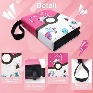 Carpeta para Tarjetas Coleccionables con Impresión Personalizada FX - Carpeta TCG de 4 Bolsillos al por Mayor - Servicio OEM con MOQ Bajo - Patrón y Logotipo Totalmente Personalizados - Product Image 4