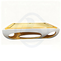 Table de billard de luxe simple en bois massif ODM/OEM 9ft/8ft/7ft avec plateau en ardoise, poches en cuir véritable et tissu en velours – Jeu de snooker/billard (sans boules)