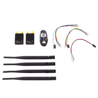 Coque métallique RFD900X UAV Transmission de données Radio Module longue portée Support PPM & SBUS Transmission de signal de télécommande