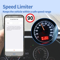 Limitador de Velocidad GPS KS100A 4G 2G con Rastreo en Tiempo Real, Alarma de Exceso de Velocidad, Aplicación Android, 1 Año para Gestión de Flotas de Vehículos