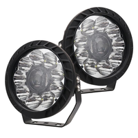 Feux antibrouillard LED laser pour pare-chocs avant super lumineux 12v 24v, camion tout-terrain, lampe de conduite antibrouillard, 5 pouces 7 pouces 9 pouces, rond, blanc ambre