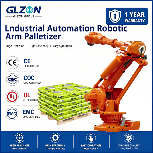 Robotic Palletizer Bag Palletizing Equipment | High Efficiency Bag and Box Palletizing System
