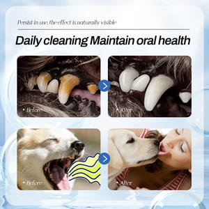 Ambientador moderno ecológico para la boca de mascotas y desodorante de Limpieza de dientes para el cuidado completo de la higiene bucal canina - Product Image 4