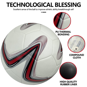 Balón de Fútbol Oficial Tamaño 5, Calidad Profesional, con Elasticidad, Modelo Huandong Football-O36-TG PU - Product Image 2