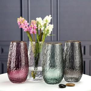 <span class=keywords><strong>2021</strong></span>ใหม่24พันขอบสีทองแจกันดอกไม้แก้วตกแต่งบ้าน - Product Image 1