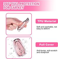 Étui de protection souple en TPU de qualité supérieure pour clé de voiture Chevrolet Equinox Malibu XL Cruze, porte-clés et accessoires pour sac Chevy