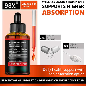 Integratore Liquido Sublinguale Vegano OEM 5000 <span class=keywords><strong>MCG</strong></span> Metilcobalamina per Donne in Gravidanza e Supporto Immunitario - Product Image 5