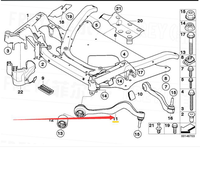 Bras de suspension inférieur avant gauche courbé pour E60, en alliage d'aluminium forgé, argenté, neuf, garantie 12 mois, pièce d'origine (OE)