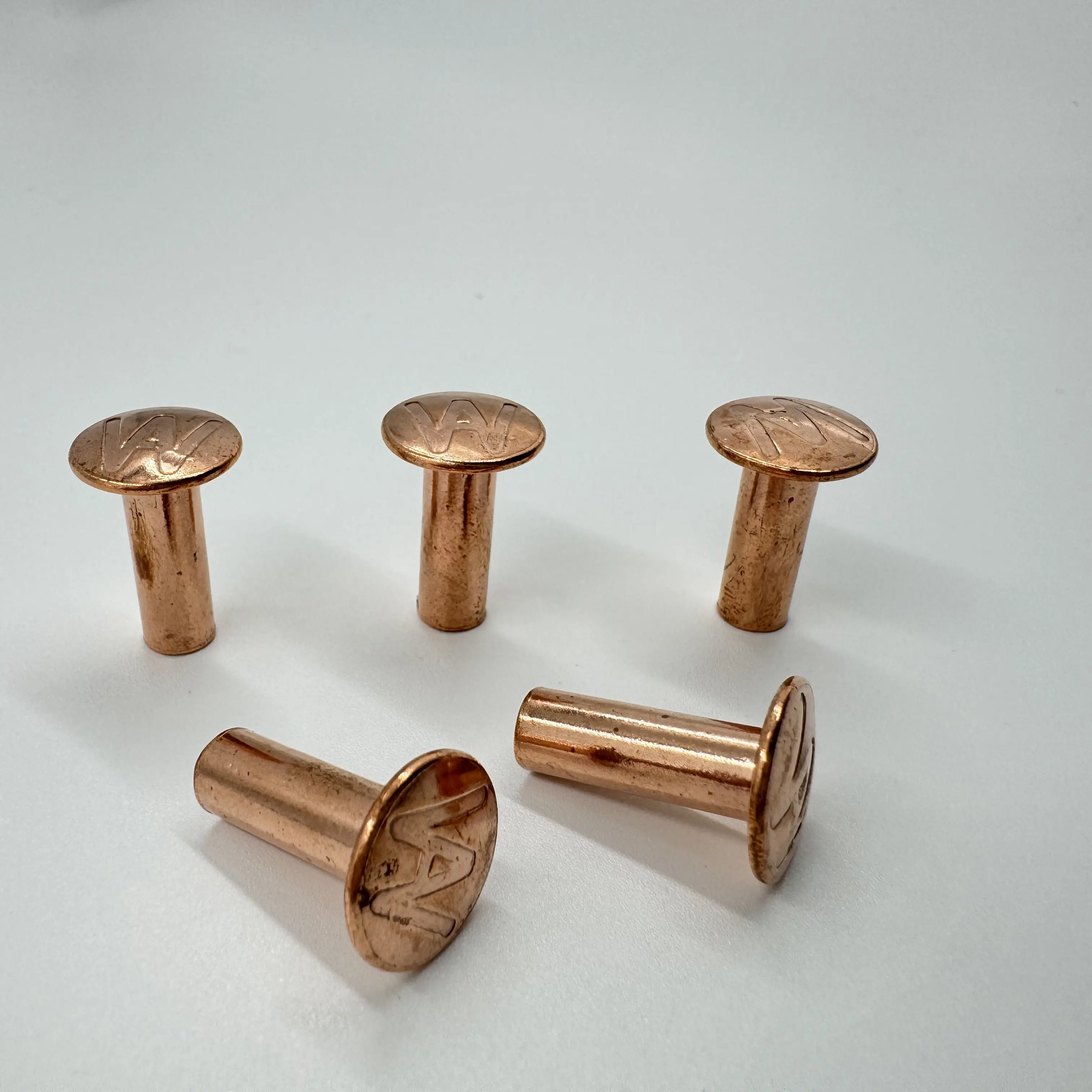 Hardware Manufacturer Copper Rivet Flat Countersunk Head Flush Mounting Rivet