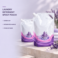 Pochette à bec verseur personnalisée imprimée en héliogravure pour aliments pour bébés avec bouchon rabattable anti-étouffement arrondi pour l'emballage de purée de fruits, yaourt, jus et gelée
