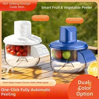 Éplucheur de raisins multifonctionnel transfrontalier le plus vendu, machine électrique entièrement automatique pour éplucher les fruits, raisins verts/ail, en ABS