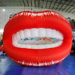 6 Tipos de Modelo de Boca Inflable <span class=keywords><strong>Gigante</strong></span>/Beso Inflable/Labios Rojos Inflables para Escenario - Product Image 4