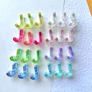 Perles <span class=keywords><strong>de</strong></span> lettres transparentes en gros, grandes perles acryliques, accessoires <span class=keywords><strong>de</strong></span> sac DIY, chaîne <span class=keywords><strong>de</strong></span> téléphone faite à la main, matériel créatif pour cadeaux, perles <span class=keywords><strong>de</strong></span> lettres - Product Image 6