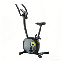 Vélo d'appartement professionnel intelligent pour exercices des jambes et du haut du corps, machine de cyclisme à domicile en acier avec résistance réglable