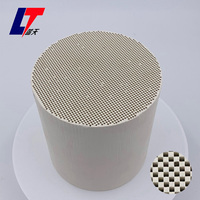 Prix du fabricant Filtre universel pour moteur automobile Catalyseur porteur de catalyseur en céramique nid d'abeille pour voiture