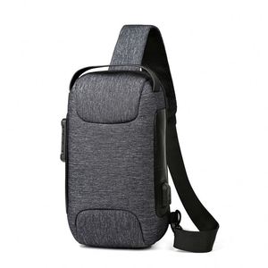 Wholesale Men Anti-theft Chest Crossbody Bag Oxford Fabric Single Shoulder Bag Portable Sport Chest Sling Bag - Product Image 5