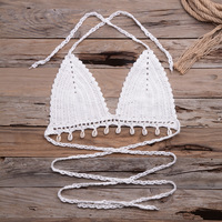 Vente chaude Femmes Sans Couture Brode Au a La Main Bikinis & Maillots De Bain En Fait À La Main Eco Friendly Crochet Bikini