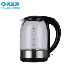 Nuevo hervidor eléctrico de 1.7L, vidrio transparente, apertura de tapa con un solo botón, apagado automático, para uso doméstico - Product Image 2