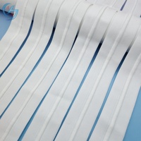 Bande élastique en nylon tricoté noir et blanc de 3 cm, 4 cm, 5 cm, protection de l'environnement, textile de maison, cordon de serrage, accessoire de ceinture