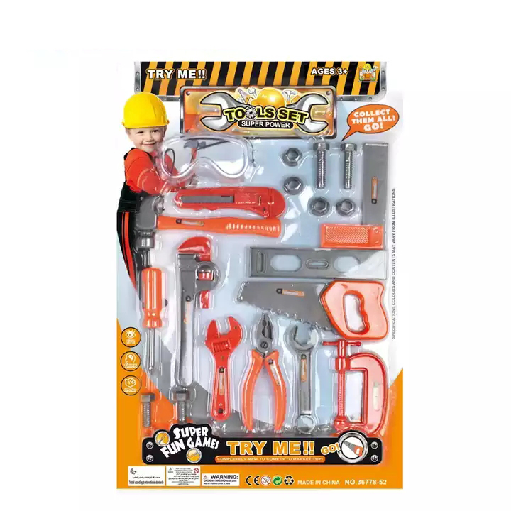 2023 New Products Plastic Hand Tool Set For Kids
