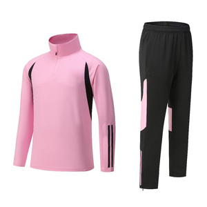 Giacche da <span class=keywords><strong>calcio</strong></span> personalizzate <span class=keywords><strong>2024</strong></span> rosa da uomo tuta da <span class=keywords><strong>calcio</strong></span> da allenamento set di tuta da <span class=keywords><strong>calcio</strong></span> - Product Image 1