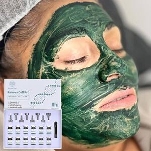 Set Professionale per SPA con Maschera Esfoliante in Polvere di Spicule di Spongilla e Alghe per Esfoliazione Profonda con Siero Riparatore al DNA di Salmone PDRN - Product Image 1