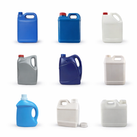 Máquina Automática de Moldeo por Soplado para Bidones de Plástico de 5L, Producción de Bidones de HDPE, Alto Rendimiento, Suministro de Fábrica