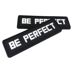 Custom Rubber Patch <b>Name</b> PVC 3d Logo Patch Embossed Sewn PVC <b>Labels</b> for Clothing - Product Image 3