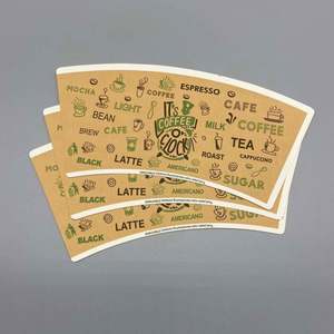 Matière première pour gobelets en papier à revêtement PE simple ou double paroi de qualité alimentaire, nouveau design de ventilateur de gobelet en papier pour la fabrication de gobelets - Product Image 4