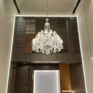 Lámpara de Araña de Cristal Decorativa para Interiores, Ideal para Recepción de Resorts, Salones de Belleza, Iluminación de Techo - Product Image 2